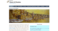 Desktop Screenshot of huesnshades.com